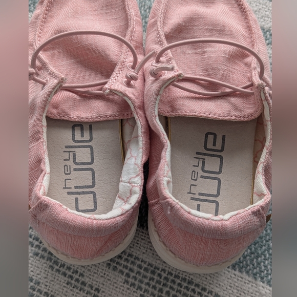 Hey Dude Size 12 Kids Pink Wendy - Picture 6 of 6